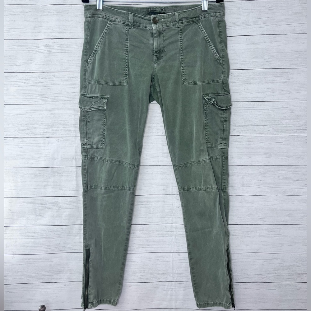 American Eagle Outfitters Olive Green Skinny Cargo Pants